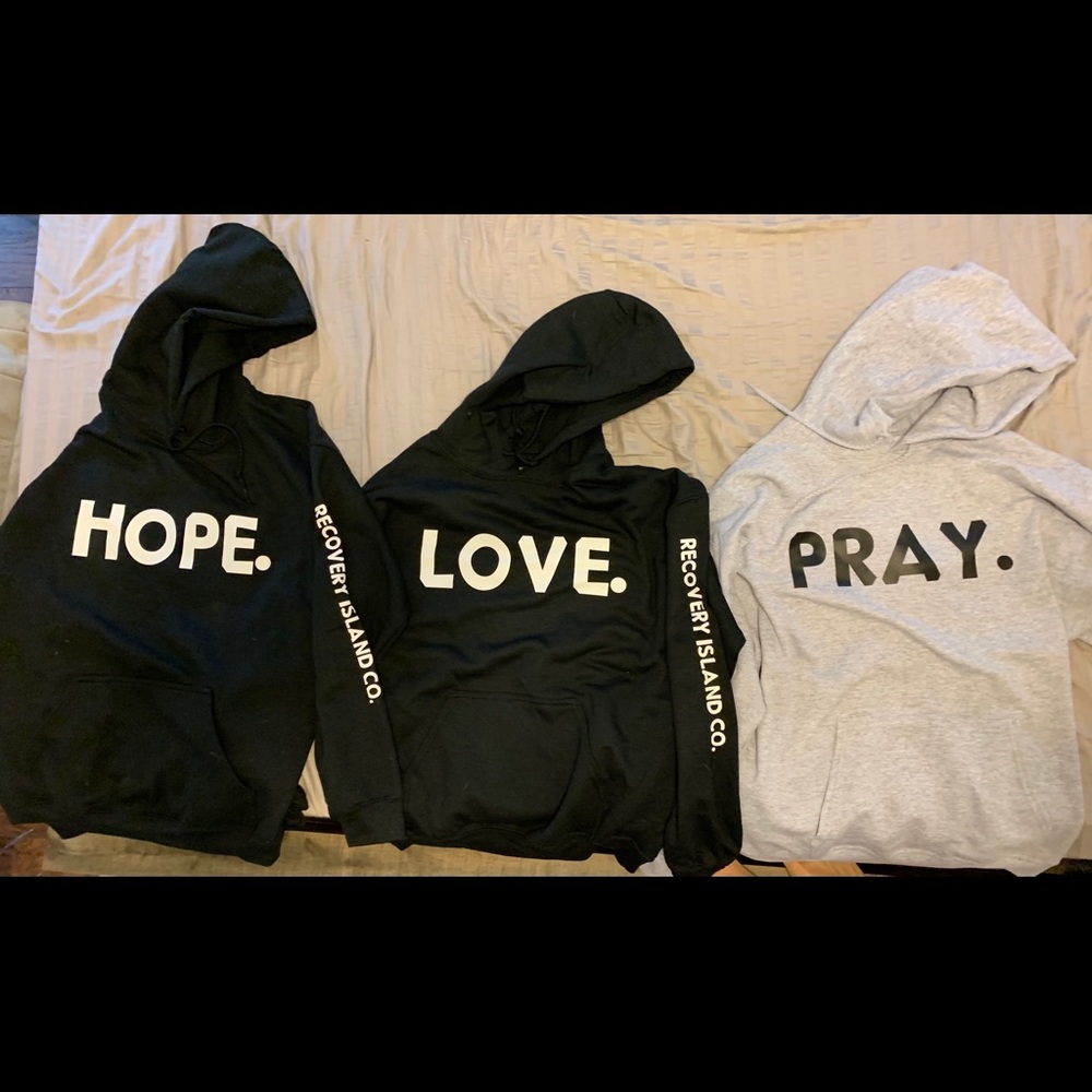 Inspirational hoodies